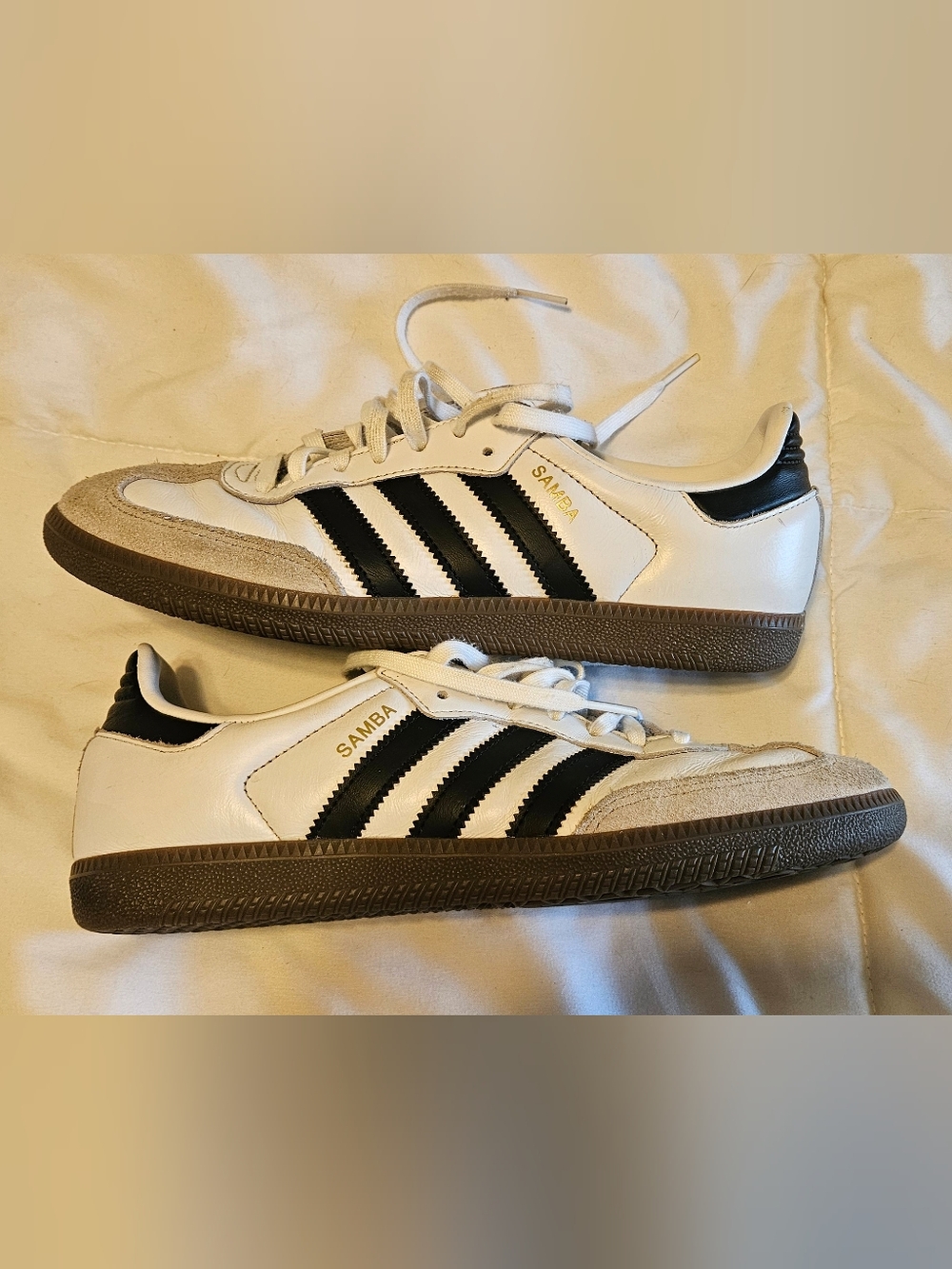 Adidas Samba OG Cloud White Core Black Gum Sneakers